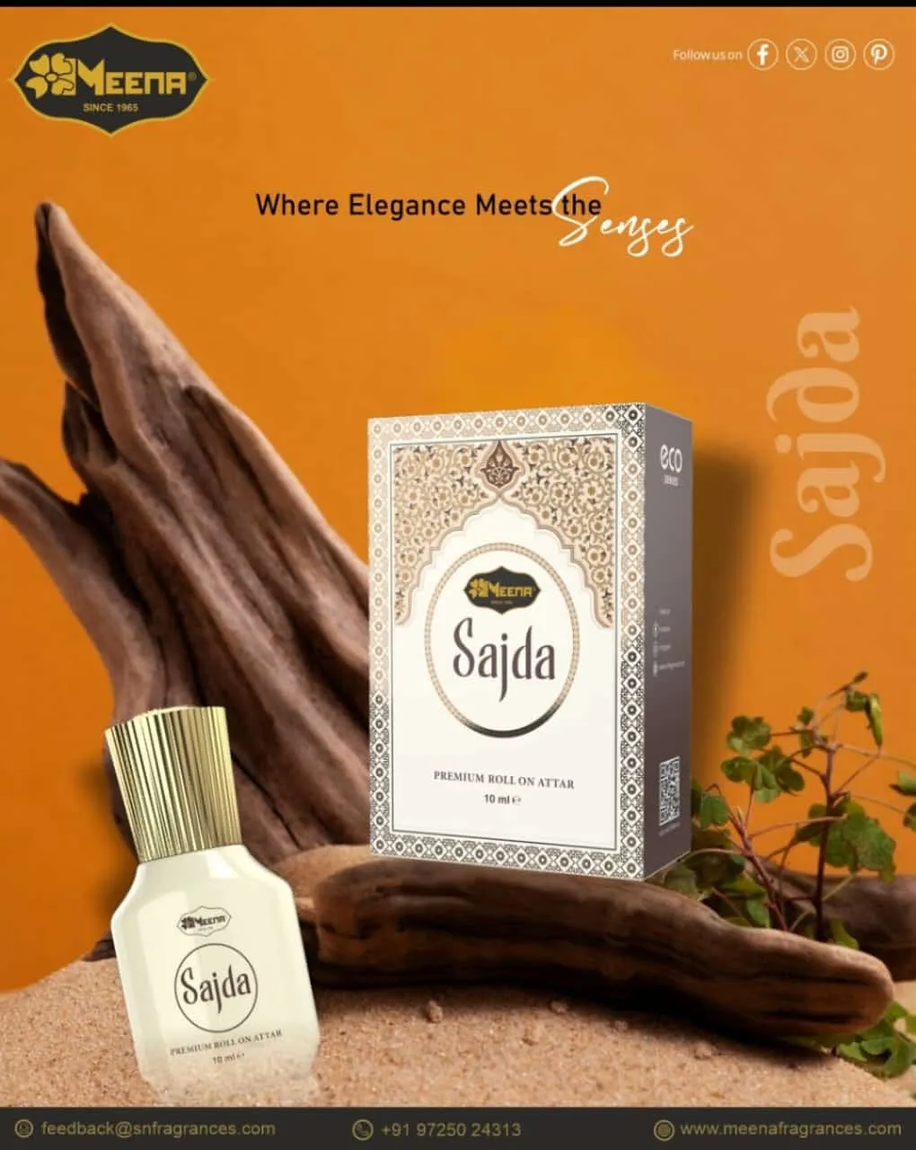 Sajda — Eco Series Attar (10 ml)
