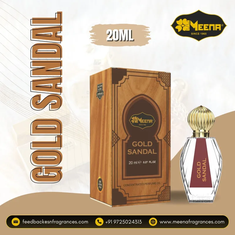 Gold Sandal — 20 ml Concentrated Perfume Oil